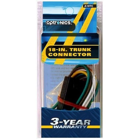 Optronics Retail Pack, 4-Way Trailer Connector A18TC